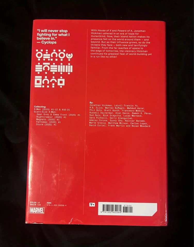 X-Men by Jonathan Hickman Omnibus (Marvel Comics) - photo 2