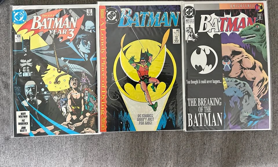 Batman 436, 442 & 497 (DC Comics)