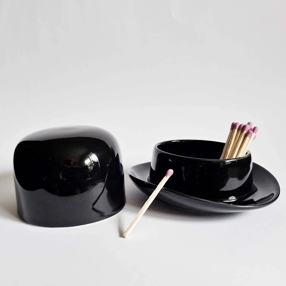Top Hat and Bowler Hat Sugar Bowls - photo 3