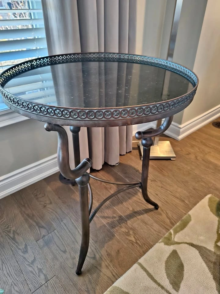 Decorative Round Accent Table
