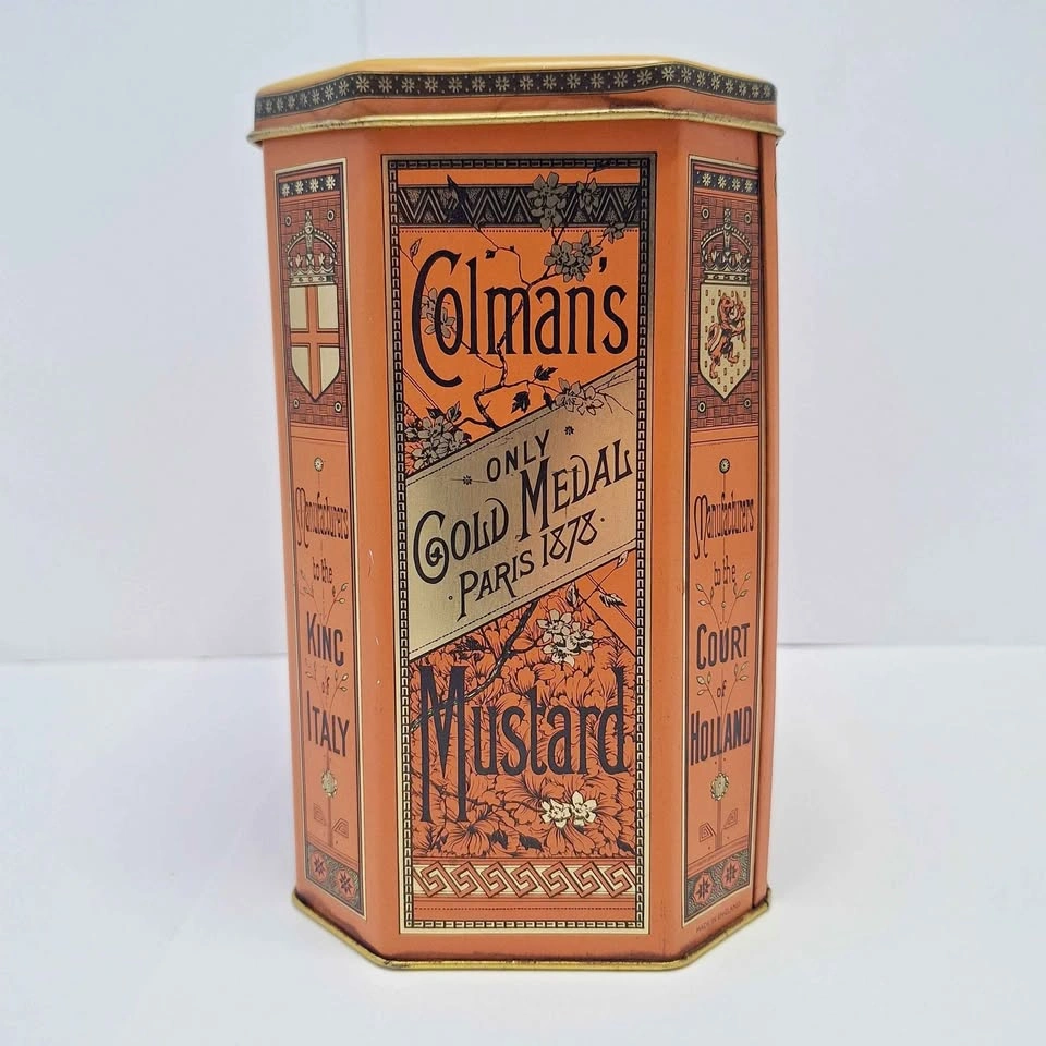 Colman's Mustard Tin, 1980s - photo 3