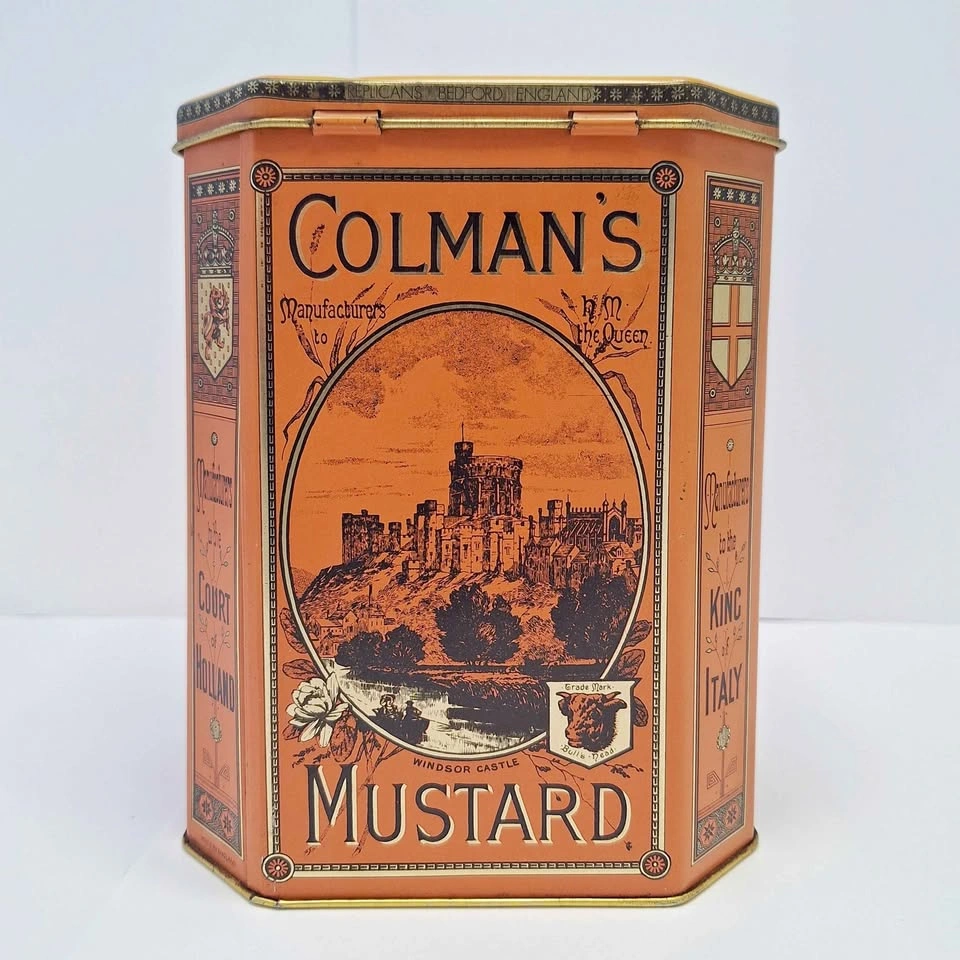 Colman's Mustard Tin, 1980s - photo 4