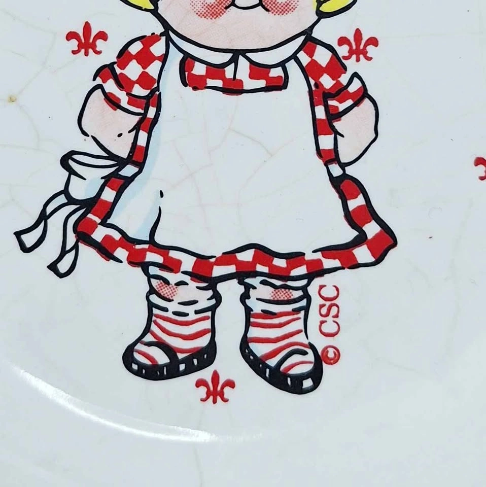 Vintage 90's Campbell's Soup "Campbell's Kids" Ceramic Spoon Res - photo 2