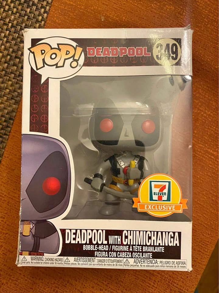 Deadpool with chimichanga