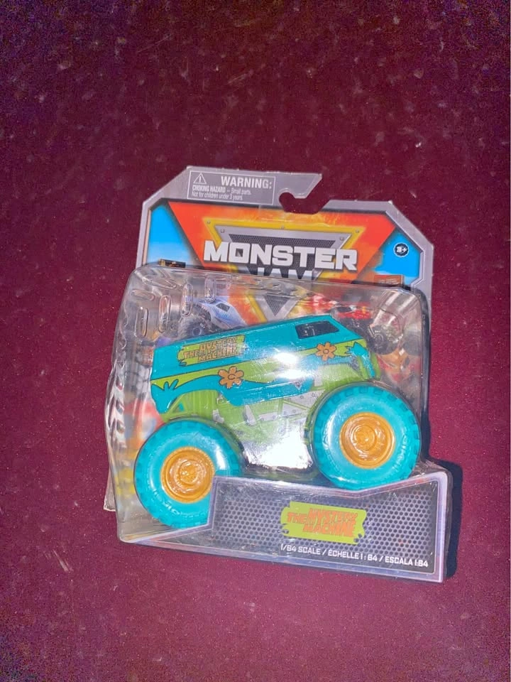 Monster truck mystery machine