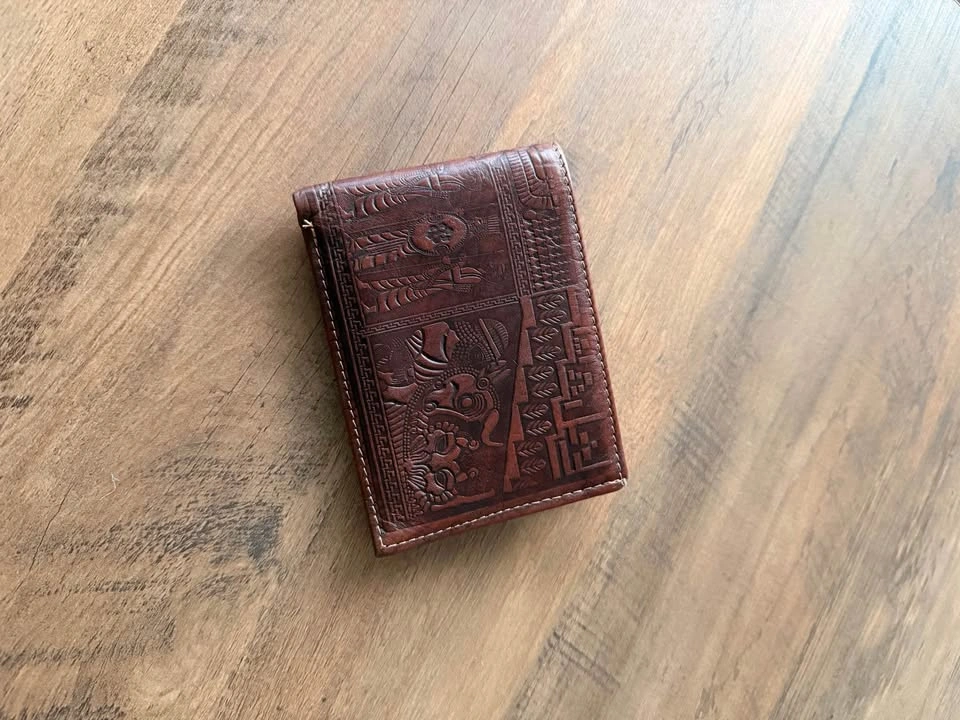 Persian Persepolis Leather Wallet - Brand New - photo 3