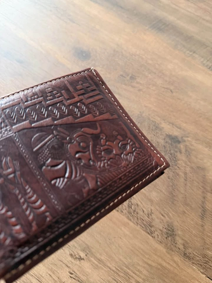 Persian Persepolis Leather Wallet - Brand New - photo 5