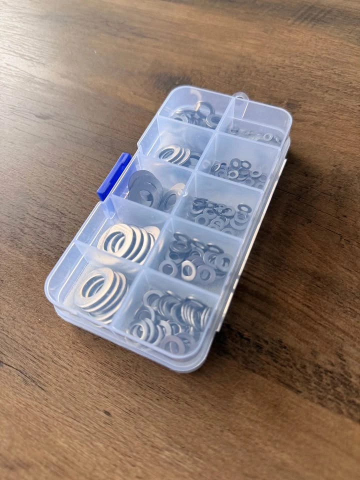 Assorted Metal Washers Kit — New - photo 2