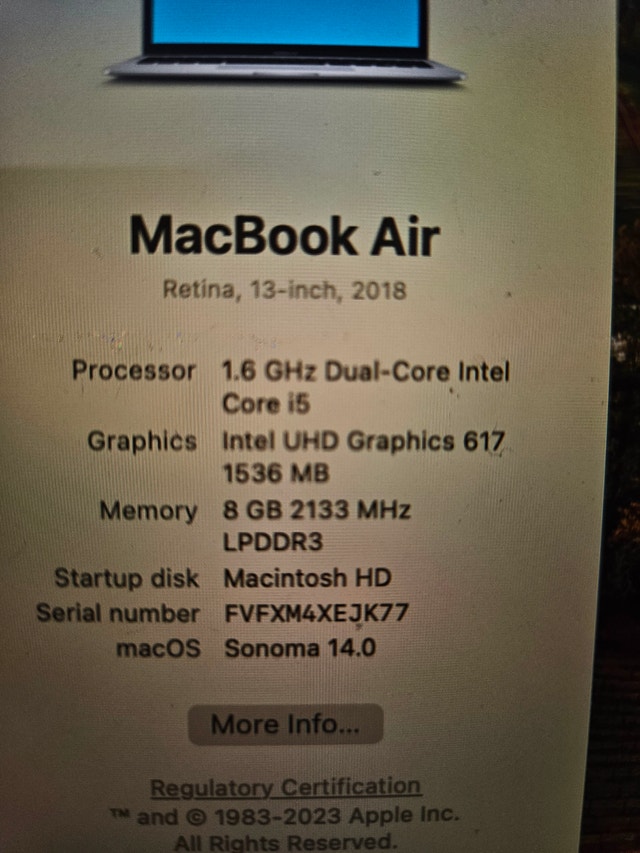 MacBook Air 13.3" Retina – Intel Core i5 – $150 Firm - photo 5