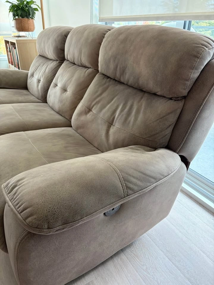 Full recliner three seater sofa - photo 2
