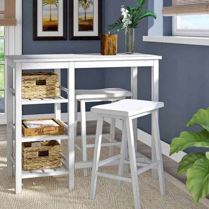 🇨🇦  Counter Height Dining Set / Bar Table and 2 Stools