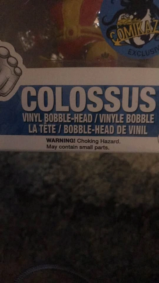 Pop X-Men Colosus vinyl bobble-head - photo 3