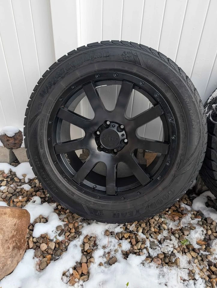 Goodyear Winter tires 275/55R20 Tires on satin black Wheels - photo 5