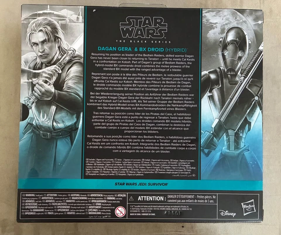 Star Wars: The Black Series Dagan Gera & BX Droid 2-pack - photo 2