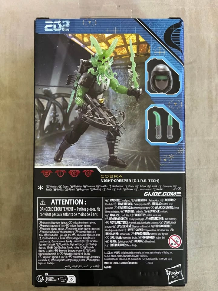 G.I. Joe Classified Series #202 Night-Creeper (D.I.R.E. Tech) - photo 2