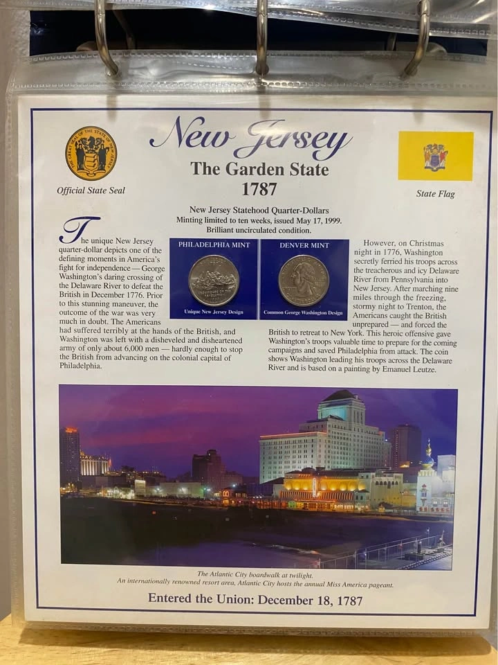 Postal Commemorative Society Statehood Quarters Collection - photo 5