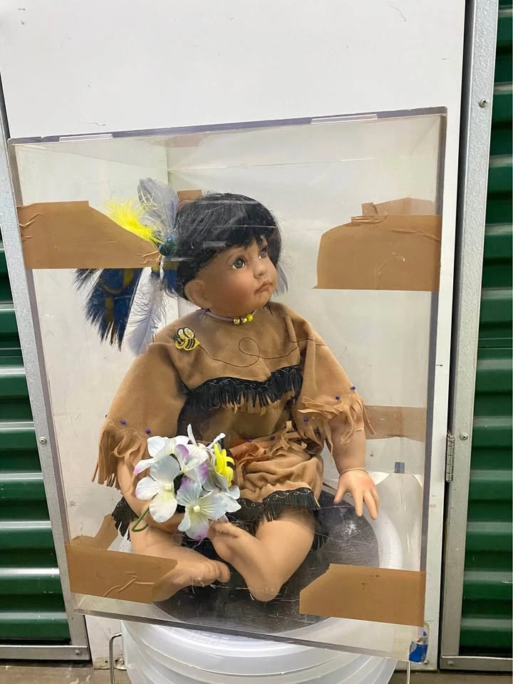 Paradise Galleries Collectible Porcelain Doll with Case