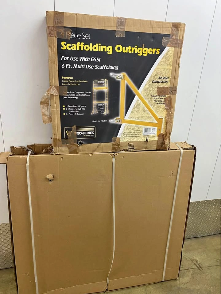 Pro-Series Scaffolding Safety System (Guard Rail & Outriggers)