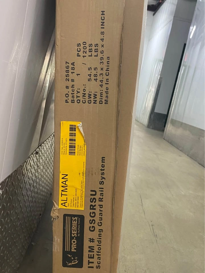 Pro-Series Scaffolding Safety System (Guard Rail & Outriggers) - photo 4