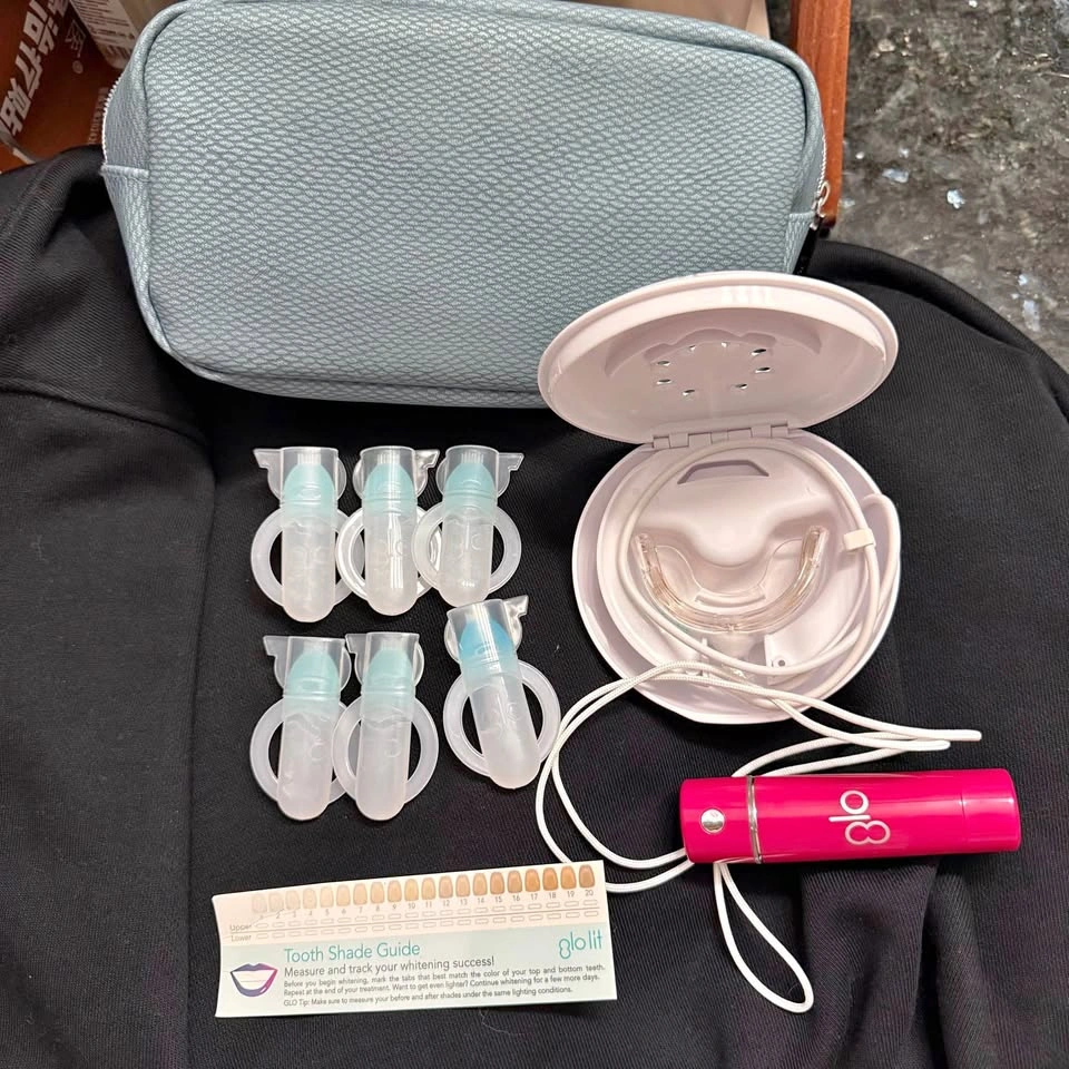 glo science teeth whitening set