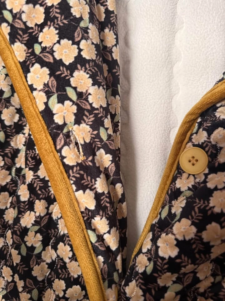 Floral winter robe XS/S - photo 3