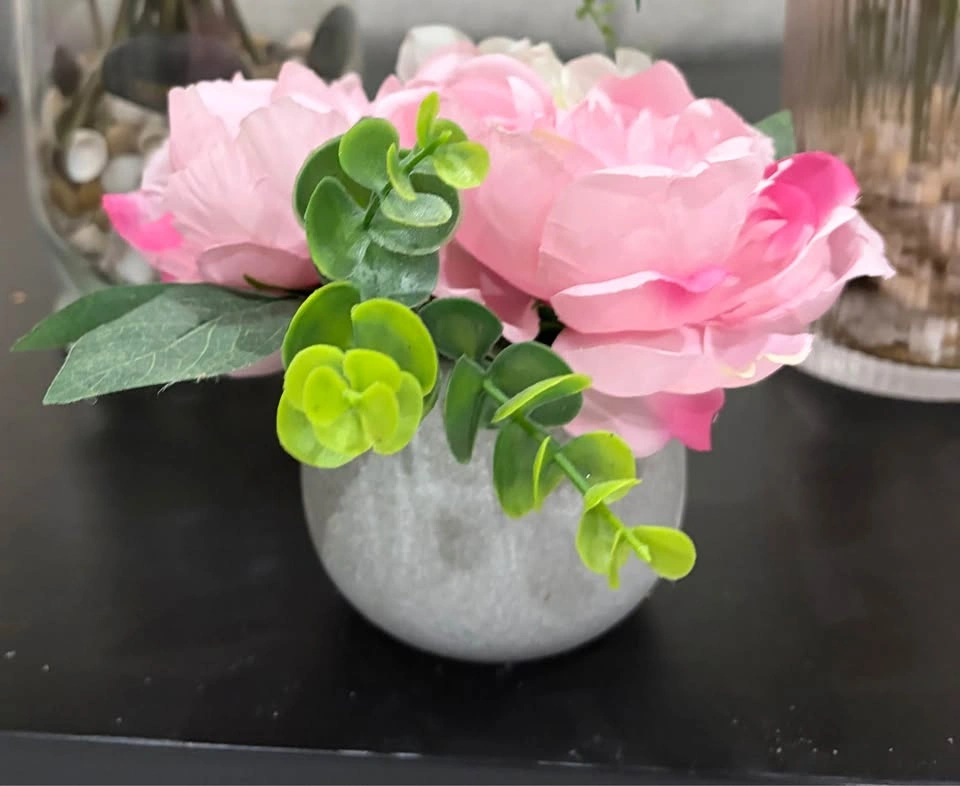 Assorted Artificial Floral Arrangements with Vases - photo 4