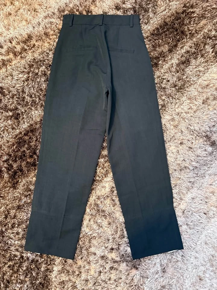 Black Split Hem Trousers XS - photo 2