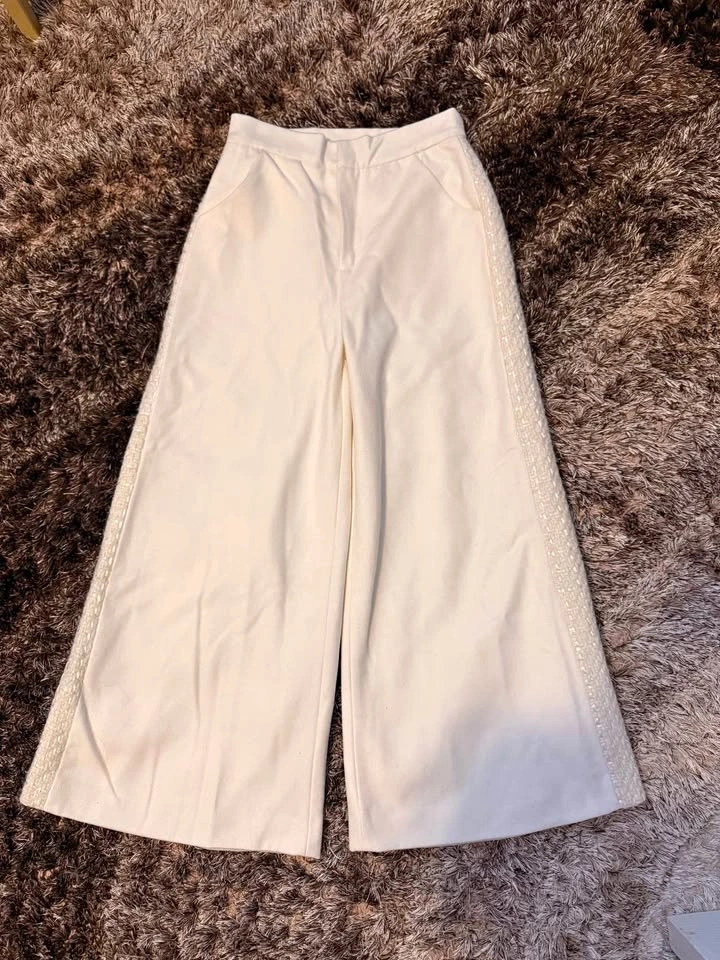 SEOOOCOOKIE Wide Leg Pants Size XS