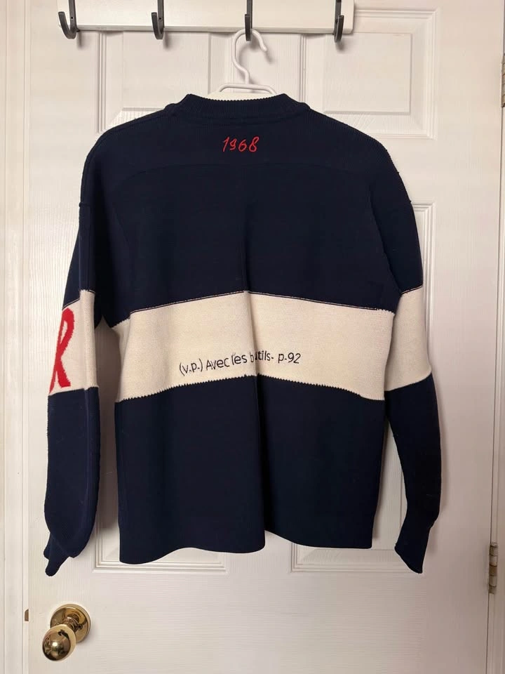 Color Block Crewneck Sweater S - photo 2