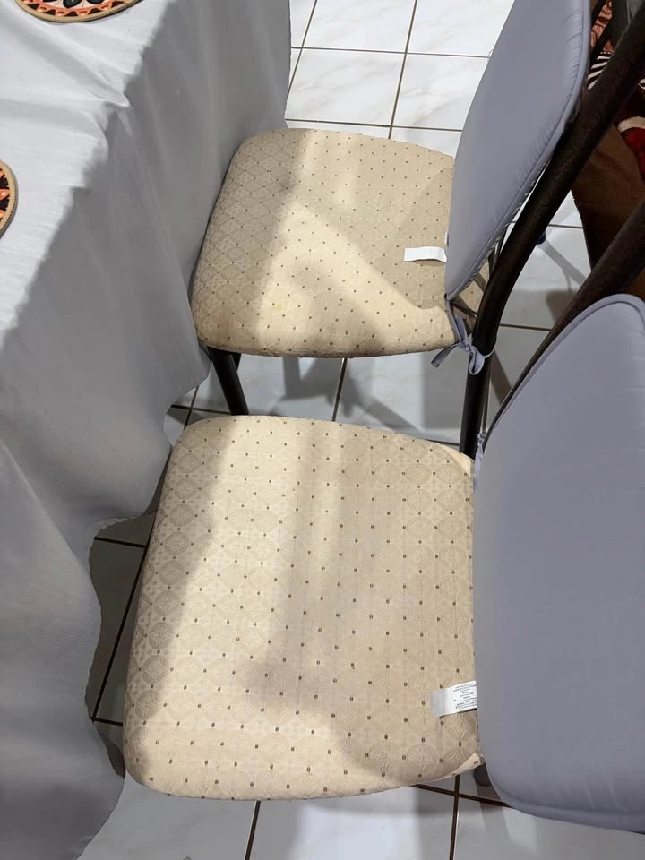 Set of 4 Metal Dining Chairs - photo 2