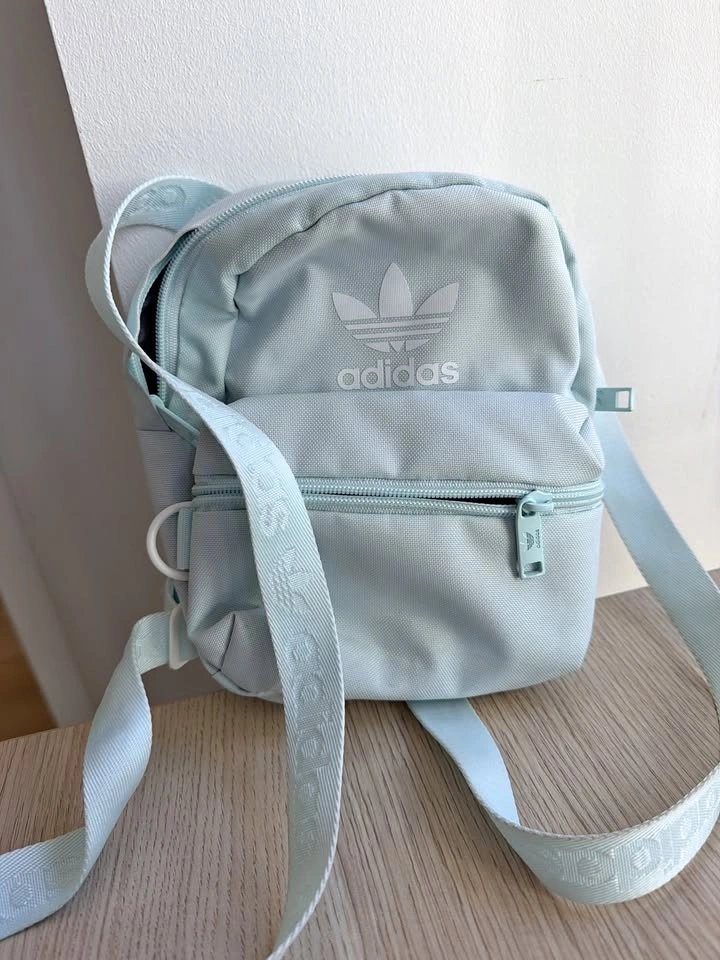 Adidas Originals Mini Backpack – Light Mint, Small Size