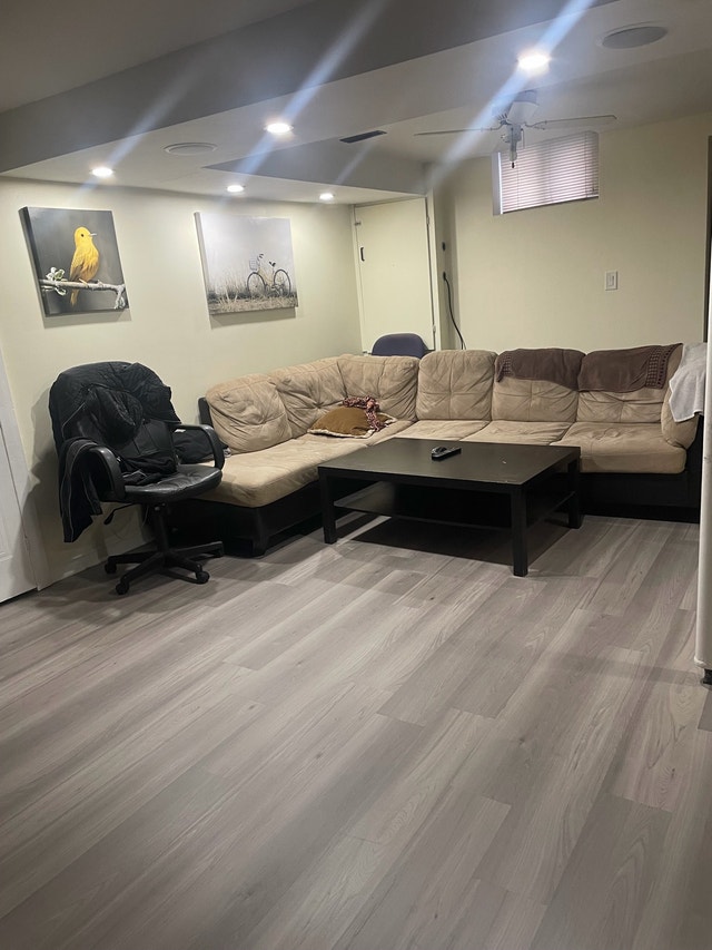 ONE BEDROOM BASEMENT AVAILABLE FOR RENT