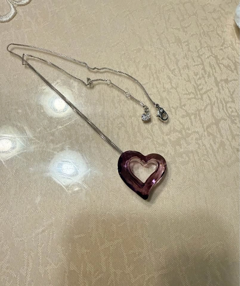 Swarovski Crystal Love Heart Necklace - photo 2
