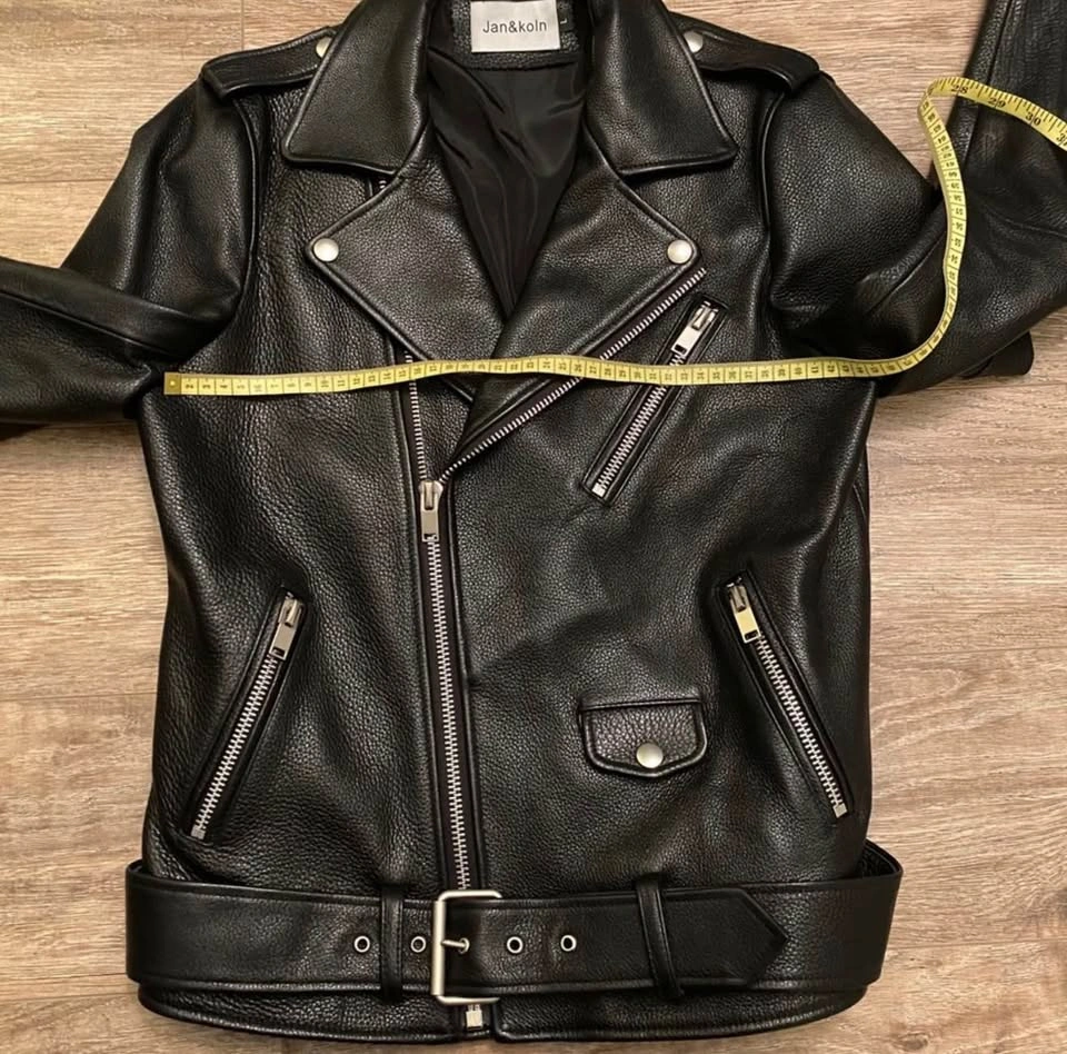 Cow leather jacket S unisex NEW - photo 3