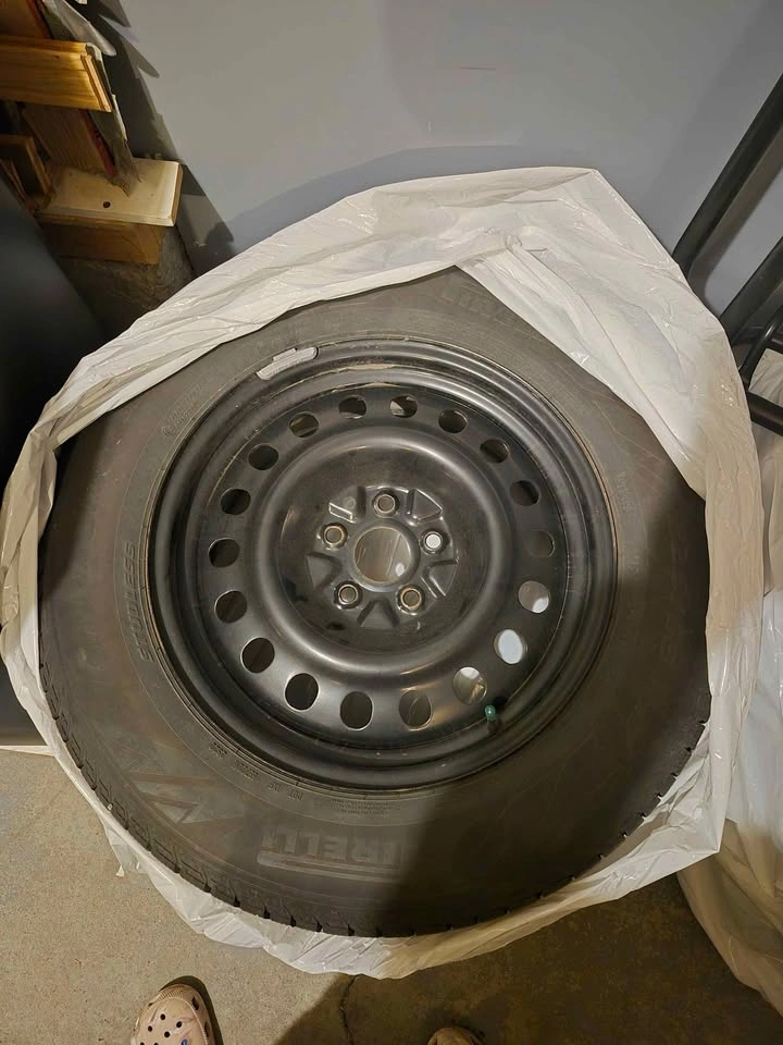 Winter tire on rims - photo 2