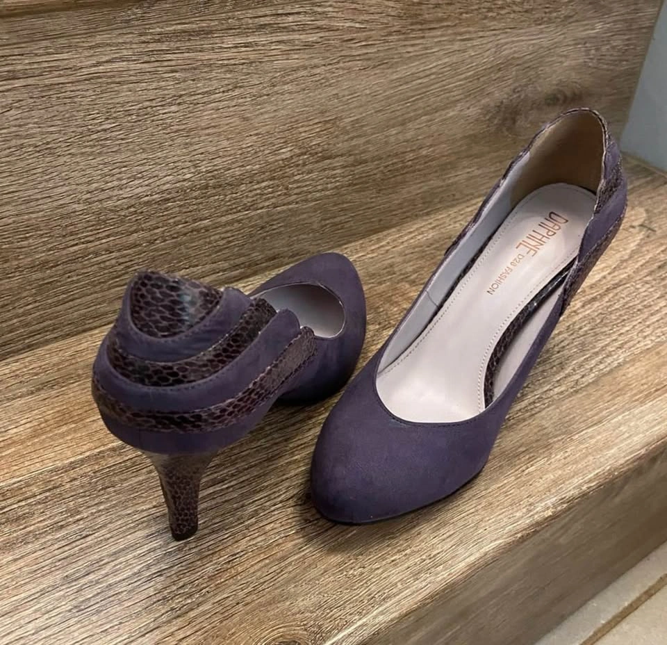 Leather heels size 7 - photo 2