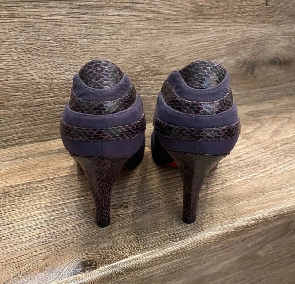 Leather heels size 7 - photo 3