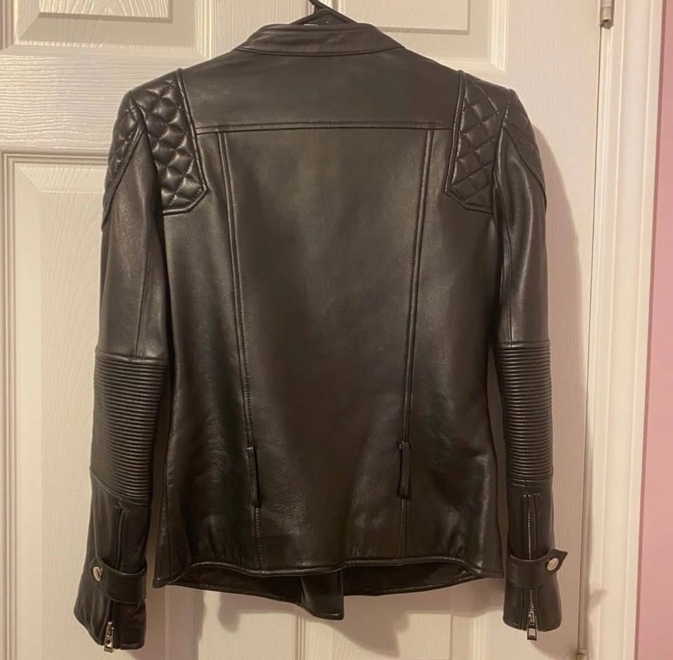 Lambskin leather jacket XS - photo 2