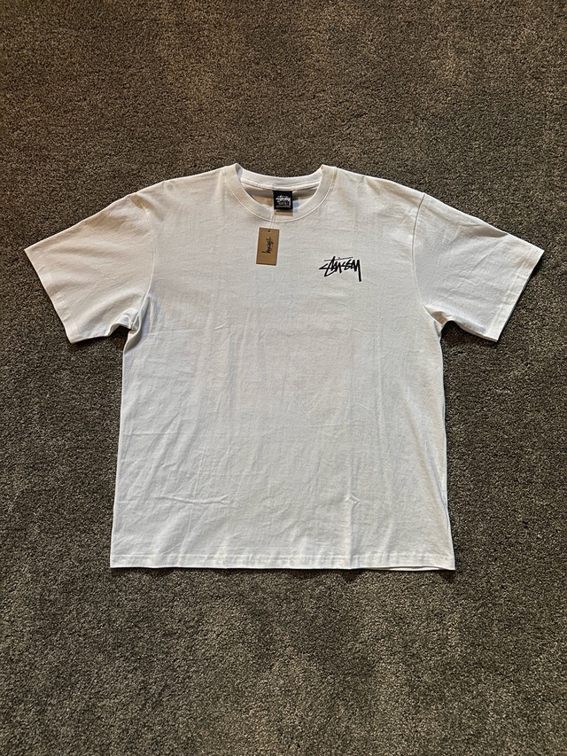 stussy diced out T shirt size Large