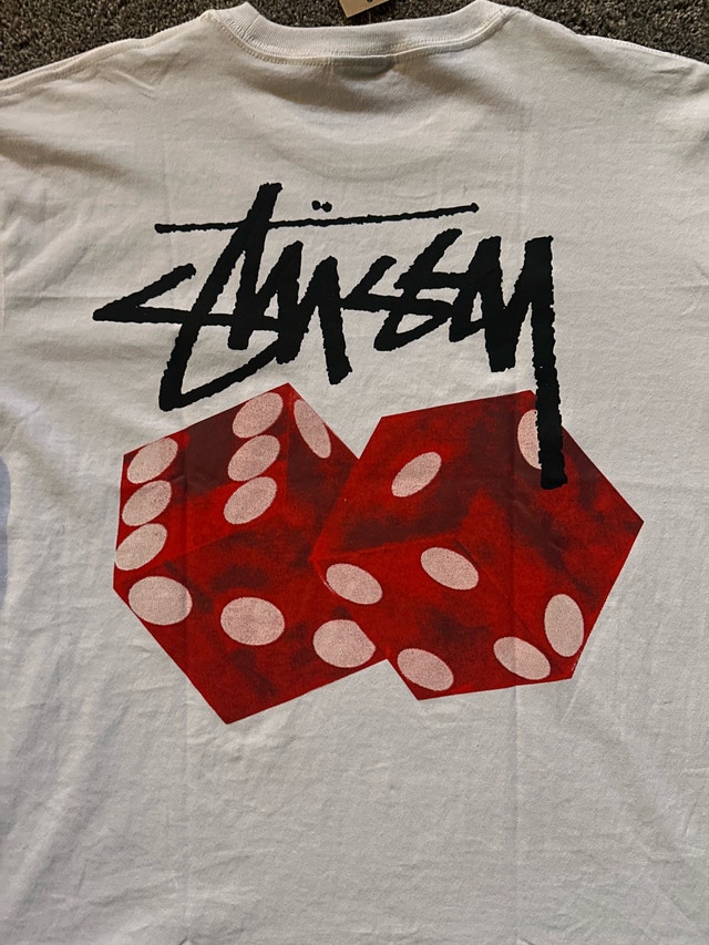 stussy diced out T shirt size Large - photo 5