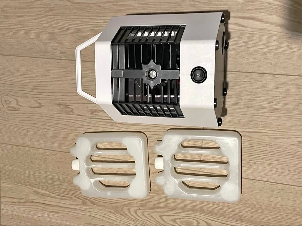 Portable Air Cooler with Ice Packs