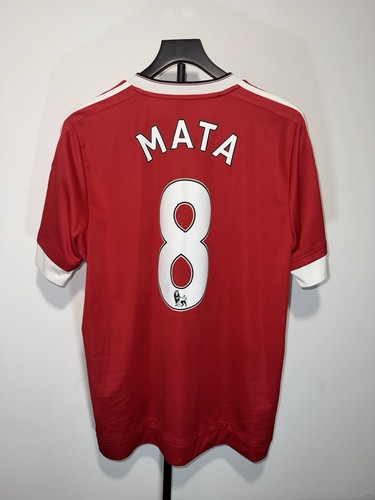 adidas Manchester United 2015/2016 Juan Mata #8 Soccer Jersey - photo 2