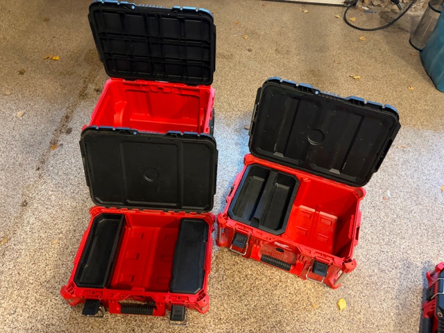 Like New Milwaukee Packout Set with Low Profile Handle - photo 2