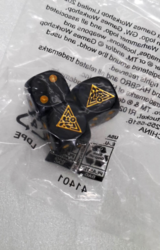 Talisman Set of 3 Promotional Dice from Gen Con 2024