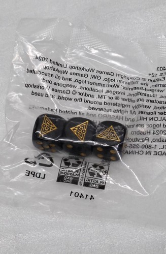 Talisman Set of 3 Promotional Dice from Gen Con 2024 - photo 2