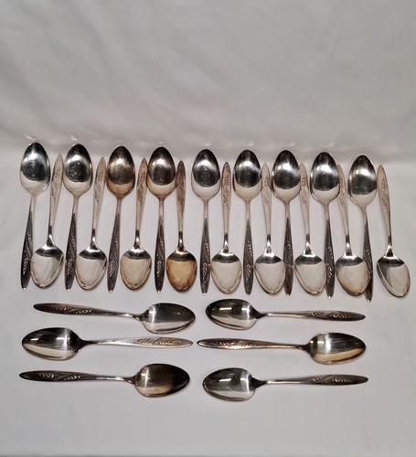 Community Coronet Silverplate Spoon Set, 24-Piece, 6 In - photo 2