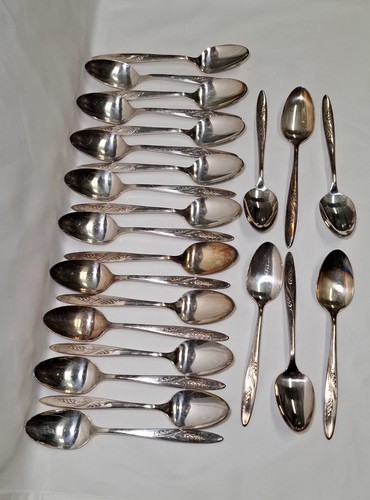 Community Coronet Silverplate Spoon Set, 24-Piece, 6 In - photo 4