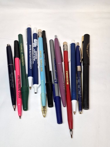 Huge Lot 100 Vintage Advertising Pens 60s-90s Minnesota Ads - photo 3