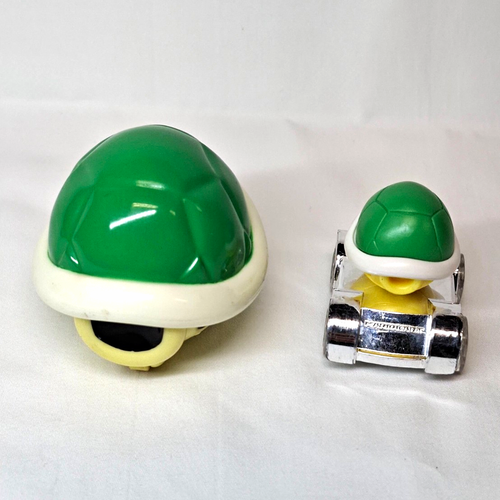 Nintendo Mario Kart Green Shell Koopa Troopa Pullback + Hot Whee