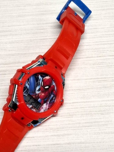 Marvel Spider-Man Unisex Kids Quartz Digital Watch Red/Blue - photo 2